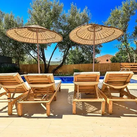 Enchanting With Pool Surrounded By Nature In Kas, Antalya Kaş
